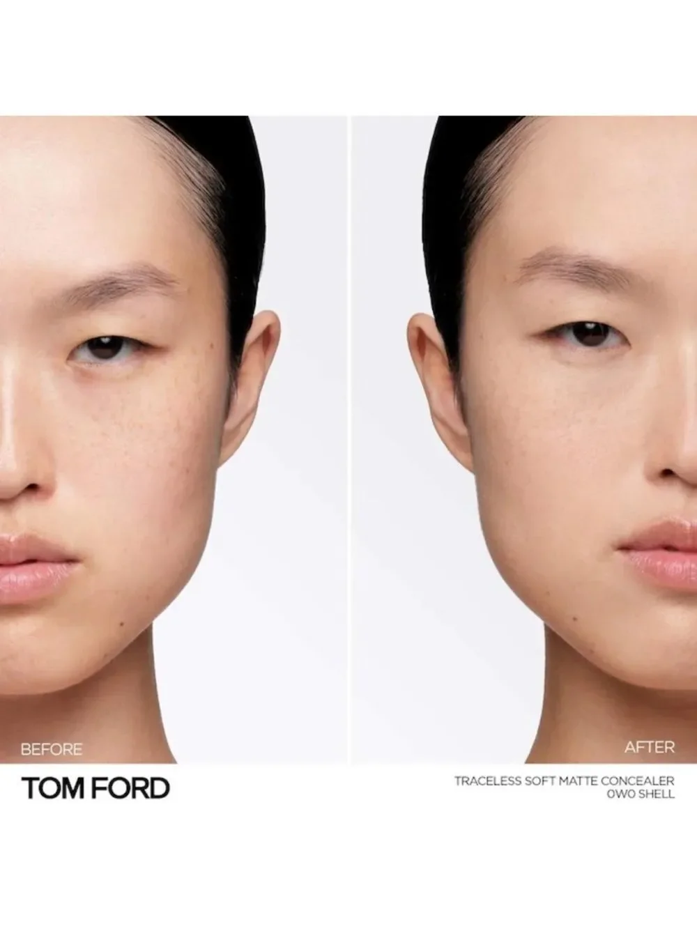 TOM FORD Traceless Soft Matte Concealer in 0W0 Shell - fair skin lt yellow New